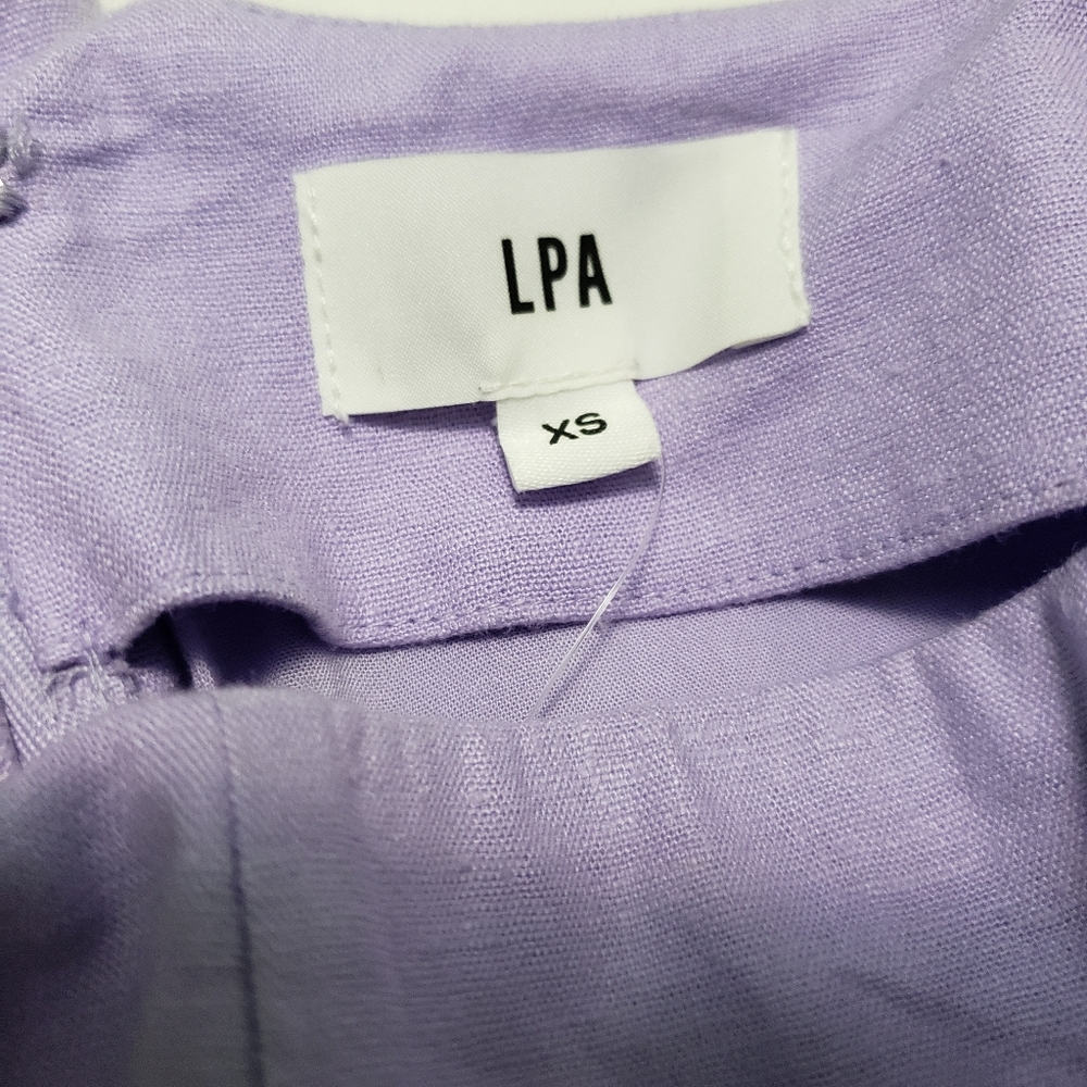 NWOT LPA lilac pants